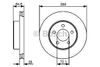 Фото 0 986 479 461 диск тормозной передний!\\ Jeep Grand Cherokee 2.4/2.5/2.8/3.7 01> Bosch 0986479461 Bosch