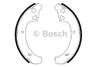 Фото Колодки тормозные задние ВАЗ 2108-15 (к-т 4шт.) BOSCH (нов.№) Bosch 0986487219 Bosch