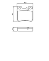 Фото Колодки тормозные BOSCH 0 986 490 260 Bosch 0986490260 Bosch