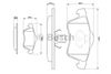Фото олодки тормозные VOLKSWAGEN TRANSPORTER T4 90-03 передние Bosch 0986494008 Bosch
