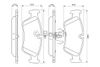 Фото Комплект тормозных колодок Комплект тормозных колодок передн , BMW 1 (E87), Bosch 0986494096 Bosch