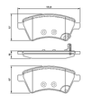 Фото 0 986 494 129 колодки дисковые передние!\ Fia Bosch 0986494129 Bosch