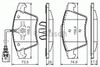Фото КОЛОДКИ ТОРМОЗНЫЕ VOLKSWAGEN TOUAREG R16 03 ПЕРЕДНИЕ Bosch 0986494164 Bosch