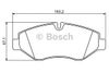 Фото КОЛОДКИ ТОРМОЗНЫЕ IVECO DAILY II III ПЕРЕДНИЕ Bosch 0986494293 Bosch