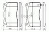 Фото К-т дисков. тормоз. колодокMITSUBISHI LANCER 2004-, SUBARU IMPREZA 2001- F Bosch 0986494395 Bosch