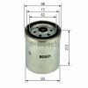 Фото Фильтр топливный 1 457 434 294 (Bosch) Bosch 1457434294 Bosch