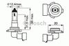Фото лампа галогеновая H10 Bosch 1987302083 Bosch