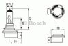 Фото Лампа галогенная 12V 55W H11 PGJ19-2 Bosch 1987302084 Bosch