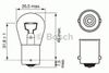 Фото Лампа 12V P21W BA15s Bosch 1987302201 Bosch