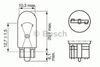 Фото лампа накаливания W3W Bosch 1987302217 Bosch