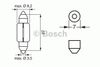 Фото лампа накаливания SV7-8 12V 3W Bosch 1987302226 Bosch