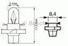 Фото Автолампа 12V 1,2W Bosch 1987302235 Bosch