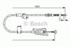 Фото трос ручного тормоза nissan almera n16 1661мм Bosch 1987477914 Bosch