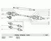 Фото Вал привода ШРУС правый ВАЗ 1118 длинный Автоваз 11180221509200 Автоваз