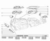 Фото Колпачок выключателя света салона 2110 дверного Автоваз 21100371020600 Автоваз