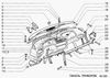 Фото Кронштейн крепления комбинации приборов ВАЗ-2123 (правый) Автоваз 21235325382 Автоваз