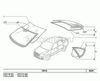 Фото СТЕКЛО ОКНА БОКОВИНЫ ПРАВОЕ GRANTA Автоваз 21910540304205 Автоваз