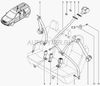 Фото Замок крепления ремня безопасности LADA Largus 60015-49685 Автоваз 6001549685 Автоваз