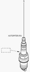 Фото Свеча зажигания ЛАДА Largus (16кл) RENAULT Logan,C Автоваз 7700500155 Автоваз