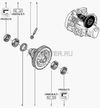 Фото Шестерня ведущая привода спидометра Автоваз 8200699786 Автоваз