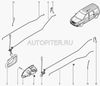 Фото Тяга от внутренней ручки открыв задней двери левой (мет) LADA Largus Lada Автоваз 8200860570 Автоваз