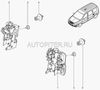 Фото Замок двери задней левой Лада Ларгус Оригинал Автоваз 8200928509 Автоваз