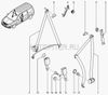 Фото Ремень безопасности 1-го ряда правый Renault Sandero Stepway, Duster, Lada Largus Автоваз 868845992R Автоваз