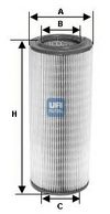 Фото Фильтр Воздушный VOLKSWAGEN Ufi 2719500 Ufi