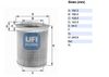 Фото Фильтр воздушный Alfa Romeo 159 (939_) 1.8 Tbi Ufi 2760600 Ufi