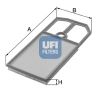 Фото Фильтр воздушный VAG VW Bora 00-05 Polo 96-99 Seat Ibiza Ufi 3012400 Ufi