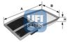 Фото фильтр воздушный!\Seat Altea/Cordoba/Ibiza, S Ufi 3034200 Ufi