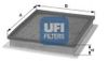 Фото ‘ильтр воздушный CHEVROLET Cruze/Orlando,OPEL Astra J/Cascada/Zafira Tourer 1.3-2.0 09-> Ufi 3040400 Ufi