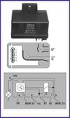 Фото Реле свечей накала Citroen/Peugeot 1.9-2.5 D 89-96 Huco 132080 Huco