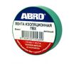 Фото Изолента зеленая 19мм*18,2м (ABRO)  ET-912-20-GR-R Abro ET91220GRR Abro