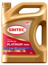 Фото Масло моторное Sintec PLATINUM 5W-30 синтетическое 4 л 801973 Sintec 600153 Sintec