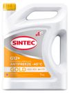 Фото Антифриз Gold G12+ жёлтый 5кг Sintec 990558 Sintec