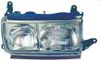 Фото Фара (линза) левая хромированная с молдингом TOYOTA LAND CRUISER 1991- Depo 2121133LLDE Depo
