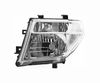 Фото Фара Лев (H4, электрич, c мотором) NISSAN NAVARA D40, PATHFINDER III R51 01.05-12.07 Depo 21511B2LLDEM Depo