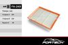 Фото Фильтр возд. MERCEDES-BENZ: M-KLASSE (~05) ML230, 320, 350, 400, 430 (W163), ML500 (W163.175), ML55 Fortech FA243 Fortech