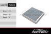 Фото Фильтр салонный угольный MITSUBISHI ASX (2010- ) MITSUBISHI LANCER X (2007- ) MI Fortech FS024C Fortech
