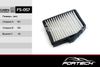 Фото Фильтр салонный Hyundai H1/Starex /H200 Fortech FS057 Fortech
