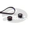 Фото Комплект ГРМ (ремень+ролики) Citroen C1,C2,C3 , Ford Fiesta, Peugeot 206,207,307 Gates K015587XS Gates