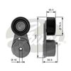 Фото Ролик приводного ремня Nissan Pathfider R51 4.0 05 Gates T38378 Gates