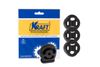 Фото Подушки глушителя ВАЗ 1118 4шт Kraft KT885701 Kraft
