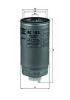 Фото <84979> фильтр топливный (Мahle) КС 103 Knecht/Mahle KC103 Knecht/Mahle