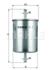 Фото Фильтр топливный KNECHT/MAHLE KL2 Knecht/Mahle KL2 Knecht/Mahle