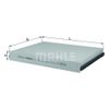 Фото Фильтр салона MECEDES W66 0=> Knecht/Mahle LA877 Knecht/Mahle