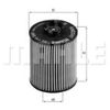 Фото Фильтр масл. Knecht. OX 173D. патрон /60-80 Knecht/Mahle OX173D Knecht/Mahle