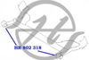 Фото Сайлентблок балки задней подвески, передний NISSAN MICRA MARCH K12 2002-, NOTE E11E 2005-, TIIDA C11 Hanse HR802318 Hanse