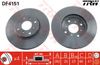Фото Диск тормозной передн HONDA: ACCORD VII 98-02, ACCORD VII Aerodeck 98-, ACCORD VII Hatchback 99-02 Trw/Lucas DF4151 Trw/Lucas